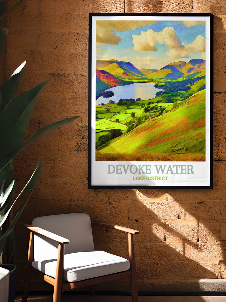 Featuring the towering cliffs of Water Crag, this canvas art brings the raw beauty of the Lake District into your home. Perfect for adventurers and lovers of the great outdoors, it adds a touch of Cumbrias wilderness to any space.