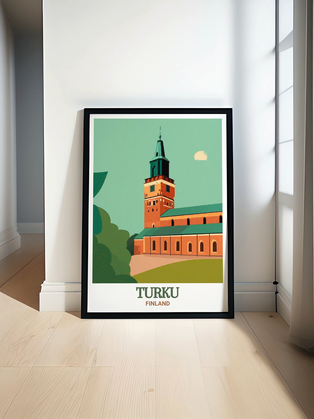 Gift the beauty of Finnish heritage with this Turku Cathedral print. Perfect for any occasion, this artwork is a thoughtful gift for those who appreciate history, architecture, and the timeless charm of Turku.