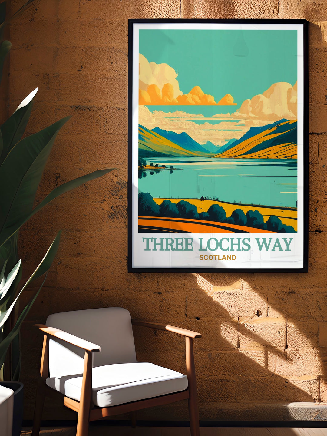 Our Three Lochs Way canvas art is the perfect addition to any home decor, highlighting the tranquil beauty of Loch Long and Scotlands picturesque landscapes. Whether youve hiked the trail or admire Scotland from afar, this print brings the outdoors into your living space.