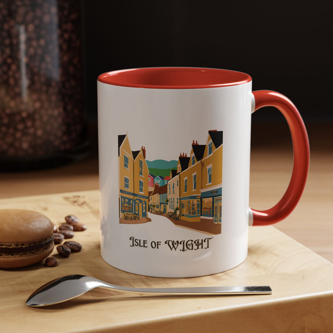 Bring the serene beauty of the Isle of Wight to your mornings with this stylish mug. Its detailed artwork inspired by the island’s landmarks makes it a standout addition to any collection. Dishwasher-safe and durable, it is perfect for gifting or personal use.