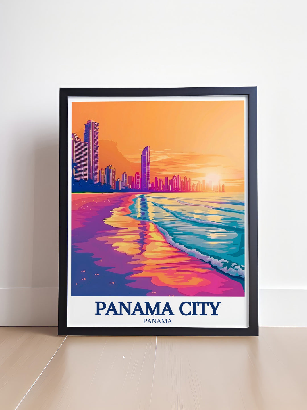 Cherish vacation memories with Atlanta Ocean Panama City skyline beach prints perfect for thoughtful gifts and home decor