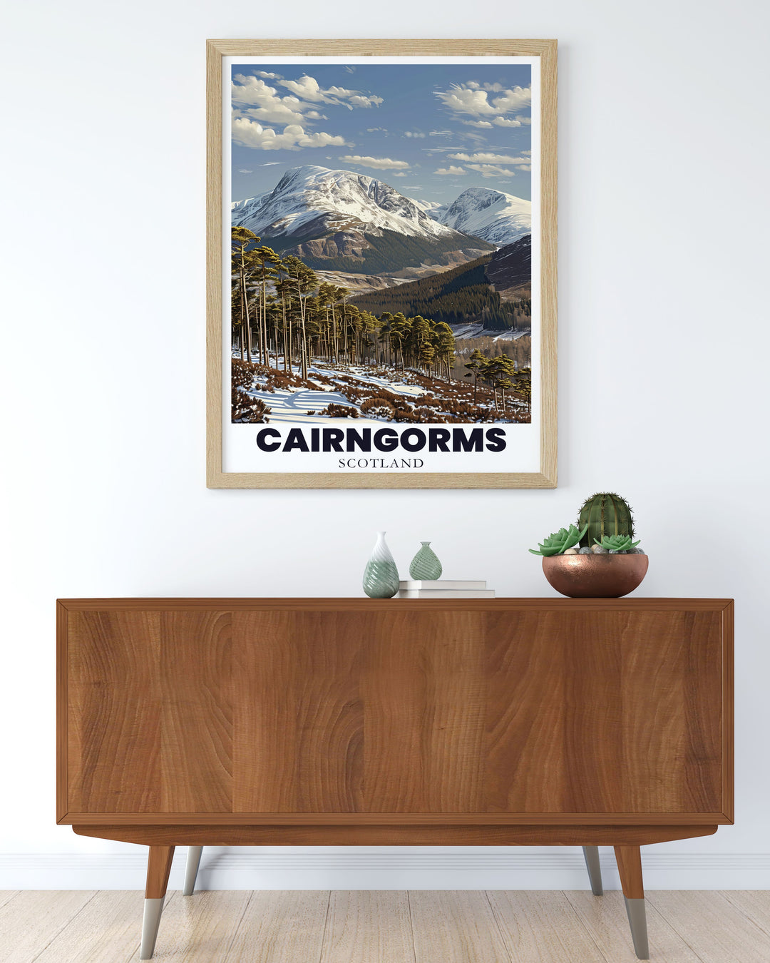 Beautiful Cairngorms mountain range wall art designed to bring the timeless appeal of Scotlands iconic mountain range into your home with intricate designs that reflect the grandeur and natural beauty of the highlands