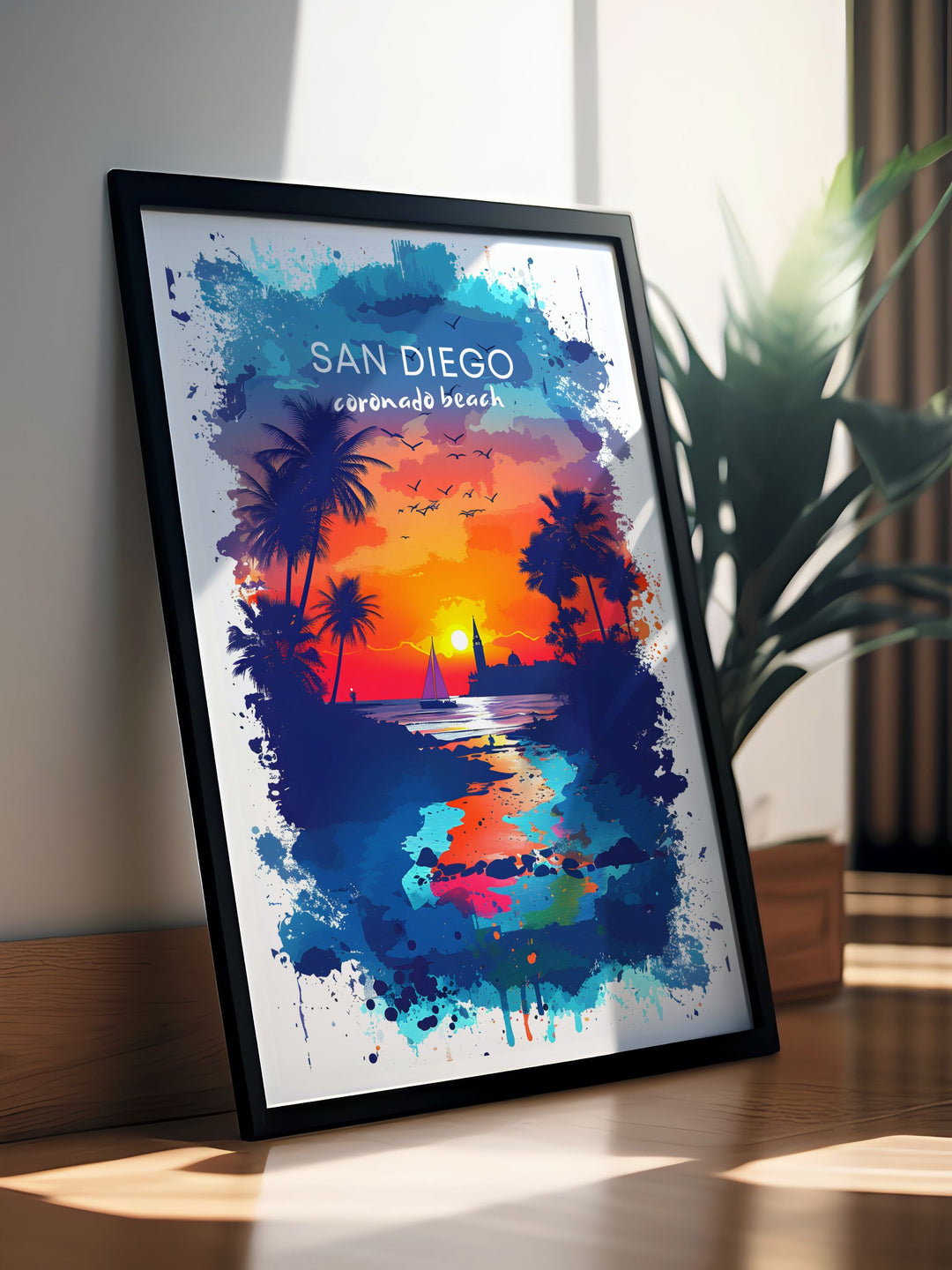 Our Vail Ski Poster and Sunset Artwork make the perfect Coronado Gift for any occasion. This beautiful piece of Colorado Decor is ideal for birthdays anniversaries or holidays offering a unique blend of adventure and natural beauty.