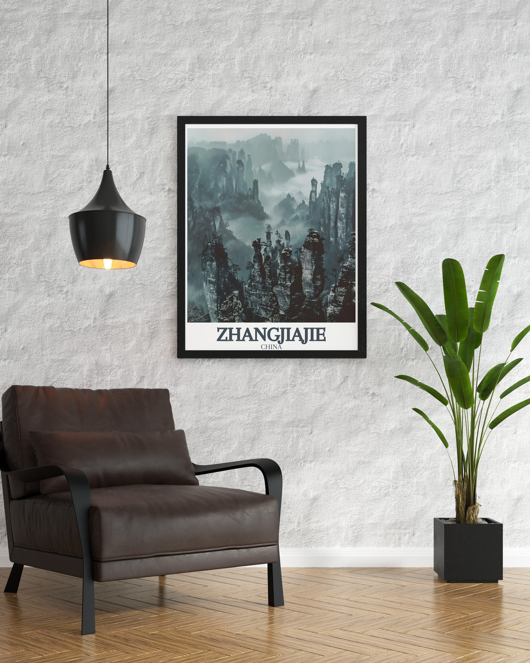 Celebrate the natural wonders of Zhangjiajie with this custom travel print. Tianzi Mountains towering peaks and the deep valleys of Zhangjiajie Grand Canyon are portrayed in this artwork, making it an ideal gift for nature lovers and adventurers alike. The vibrant colors and intricate details bring Chinas most famous landmarks to life.