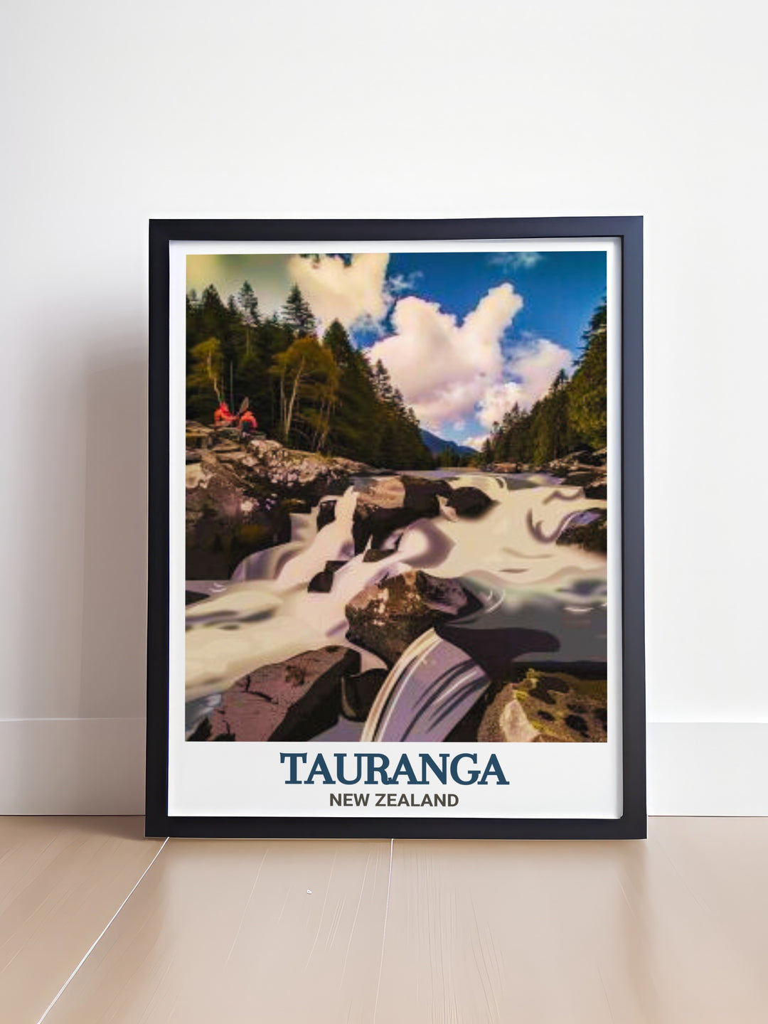 Stunning New Zealand wall art featuring McLaren Falls Park ideal for those who appreciate Tauranga decor and want to add a touch of nature to their space