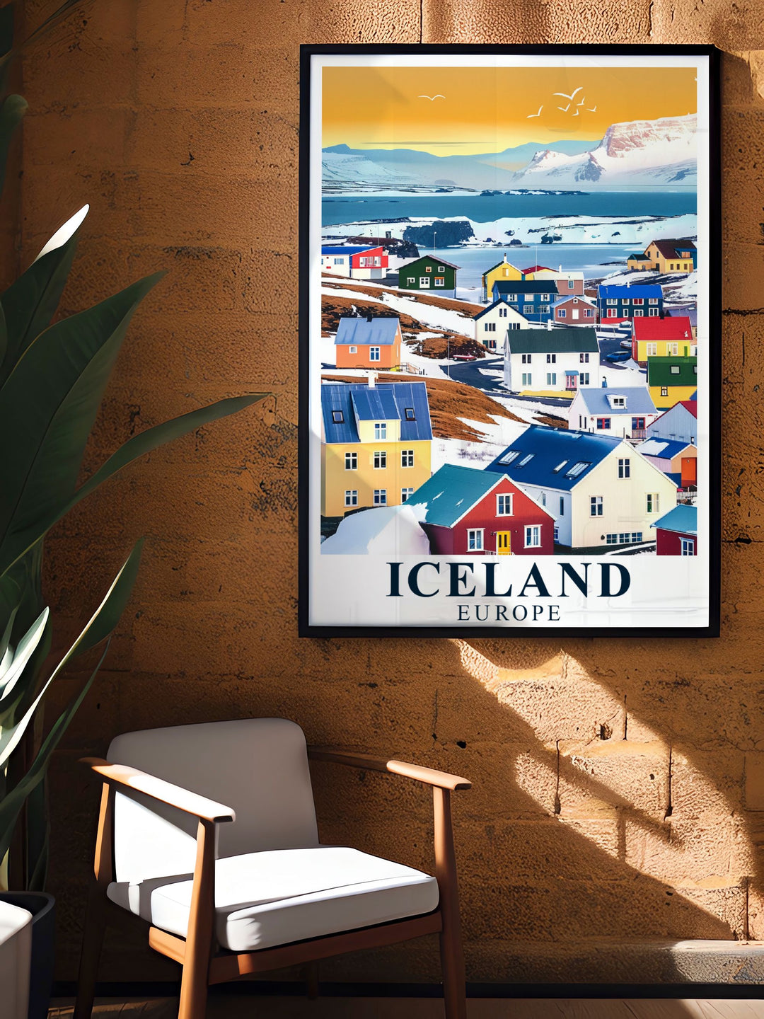 Custom print of the Blue Lagoon in Iceland, capturing the tranquil atmosphere and therapeutic benefits of its mineral rich waters, perfect for adding a touch of relaxation to your decor.
