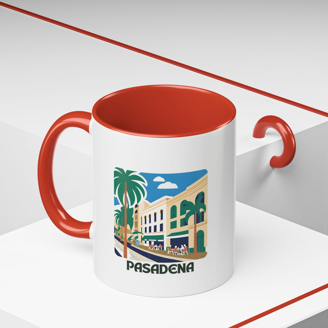 Enjoy a piece of Pasadena with this beautifully designed ceramic mug. Featuring vibrant artwork inspired by the city’s scenic landscapes and historic sites, it is microwave and dishwasher safe, making it both practical and artistic.