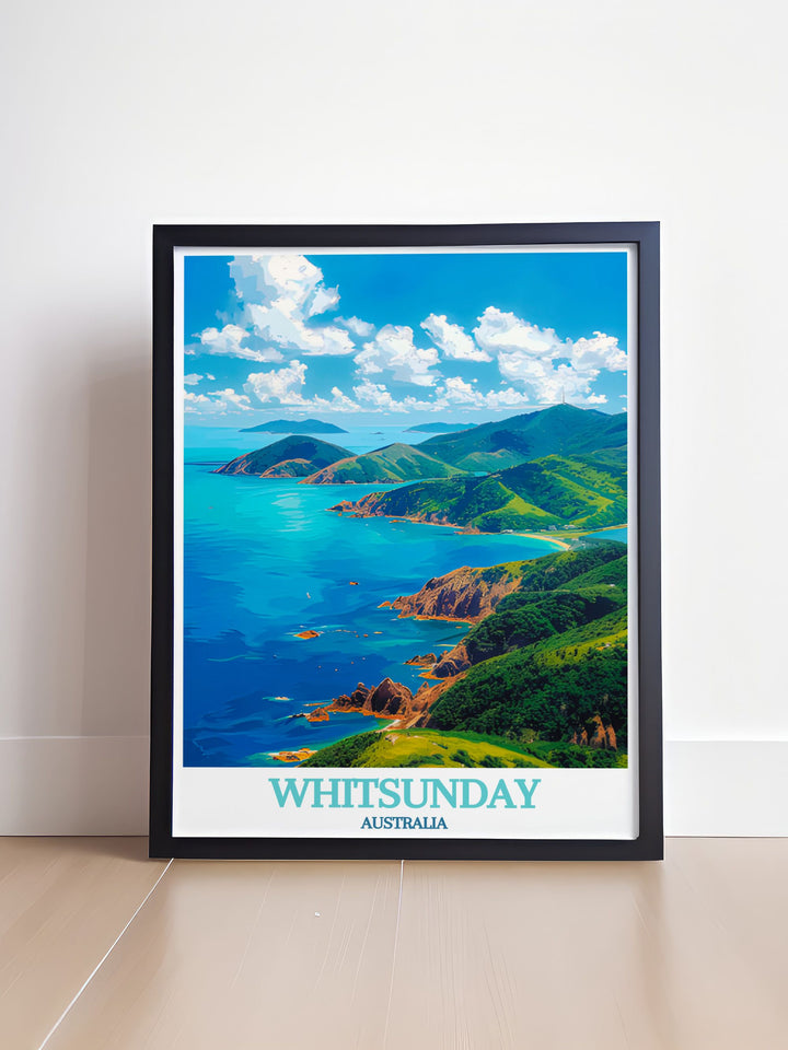 Stunning Great South Molle Island Framed Prints from the Whitsunday Islands offer a touch of elegance to your home decor ideal for Australian travel lovers looking for unique and beautiful wall art to celebrate the beauty of Whitsunday Australia