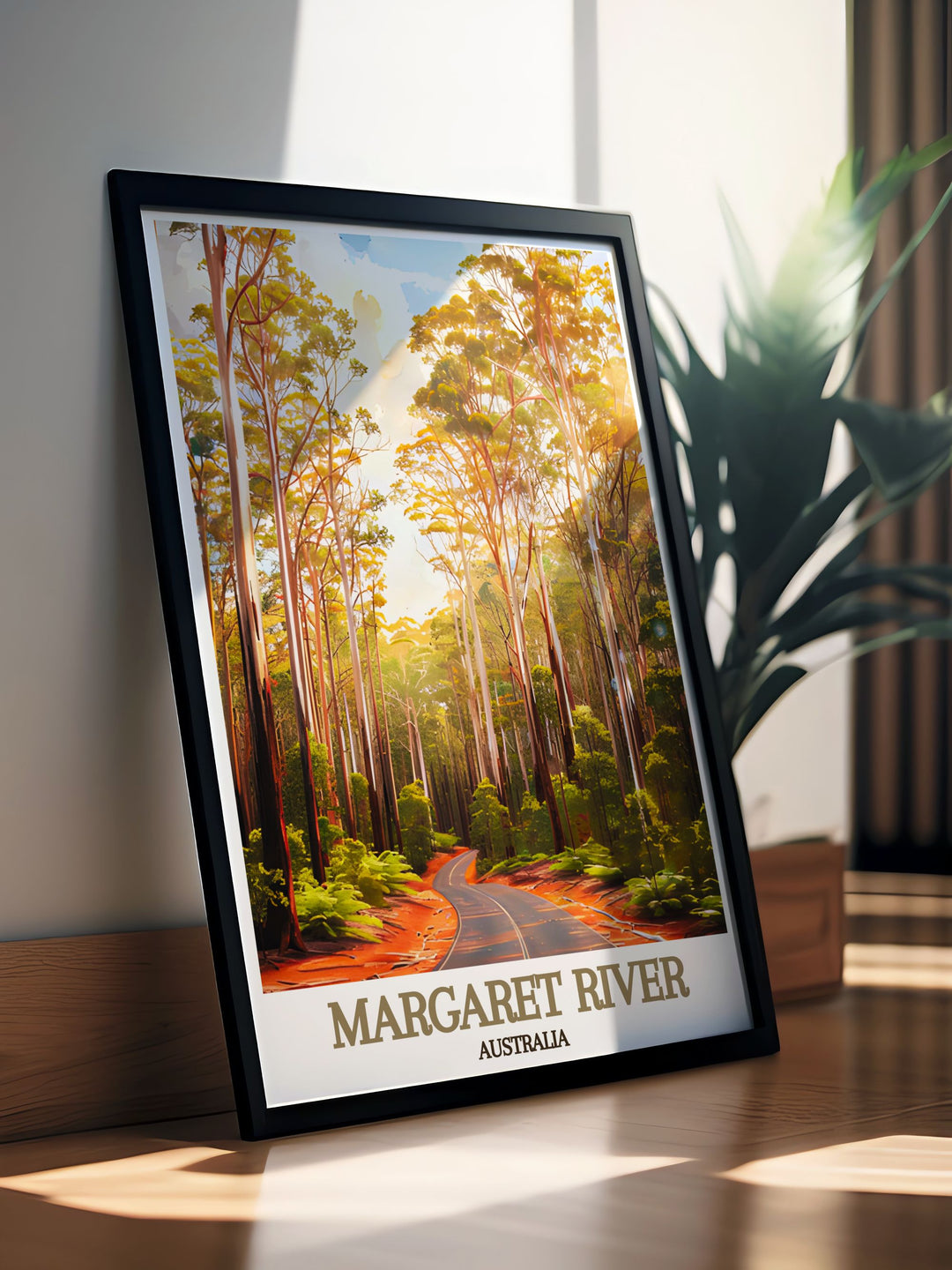 Celebrate the elegance of nature with Boranup Karri Forest Modern Prints perfect for adding a touch of sophistication to your living room decor