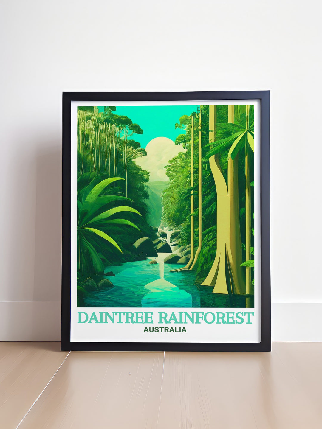 Stunning Mossman Gorge modern prints perfect for adding a touch of sophistication to your home or office space