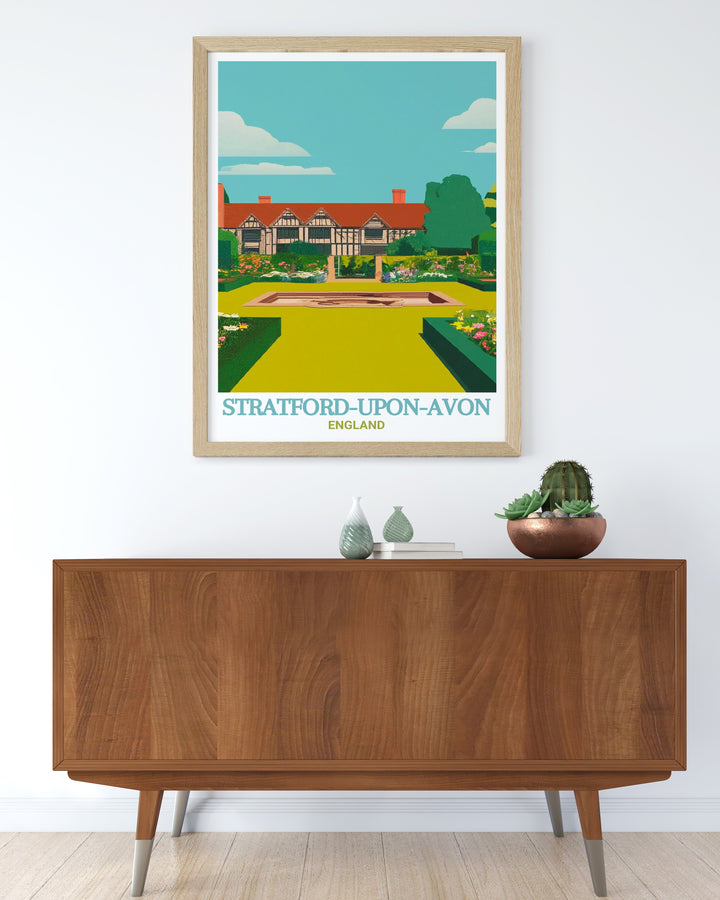 Discover exquisite home décor with our Halls Croft framed prints from Stratford upon Avon perfect for adding a sophisticated touch to your living space and celebrating Englands cultural heritage.