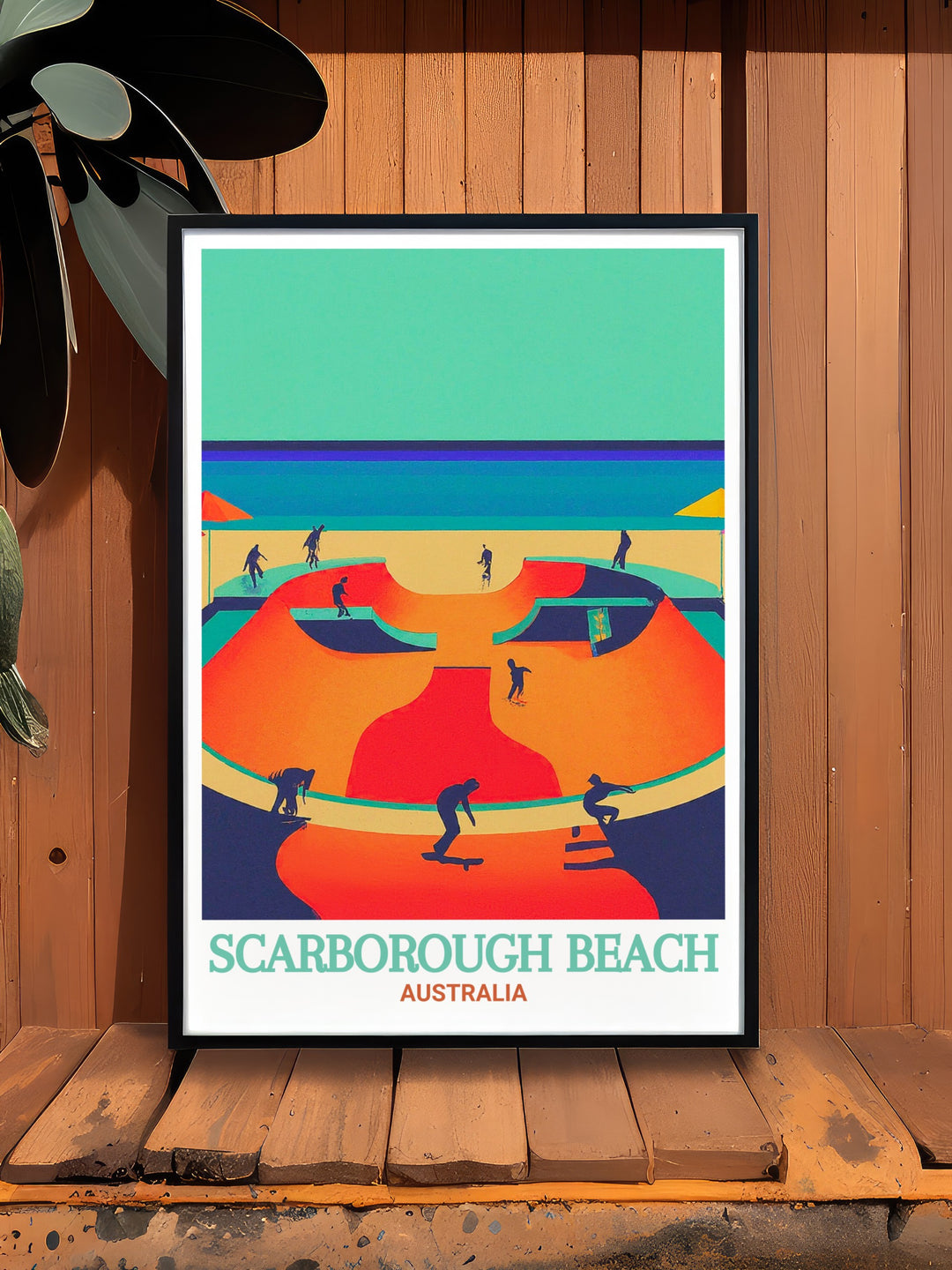 Scarborough Skate Park Framed Prints offer a fresh perspective on Australia Wall Art ideal for those who love the coast and want to bring a piece of Australias beach lifestyle into their home with stunning modern decor