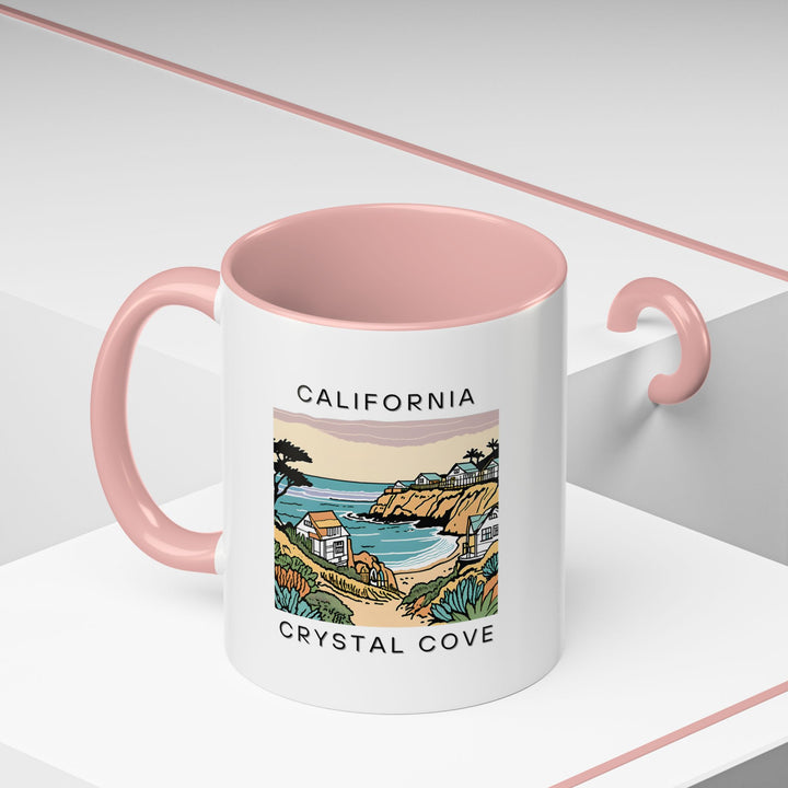 A perfect blend of functionality and art, this Crystal Cove California mug features breathtaking artwork of the coastline. Whether for coffee, tea, or just as a decorative piece, this mug is a thoughtful gift for anyone who loves California beaches. Durable and dishwasher-safe for everyday use.