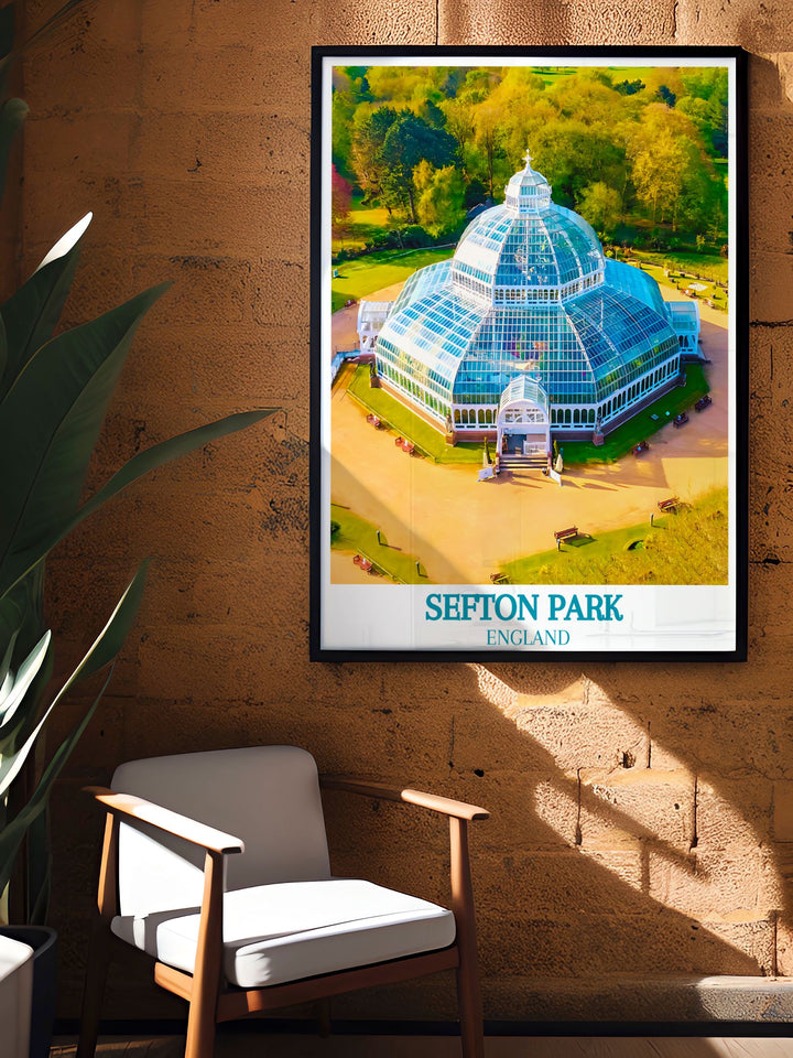 Bucket list prints featuring Liverpools landmarks and Palm House. These retro travel posters are ideal for anyone who dreams of visiting these iconic destinations. Add a touch of adventure and elegance to your home with this beautiful wall art.