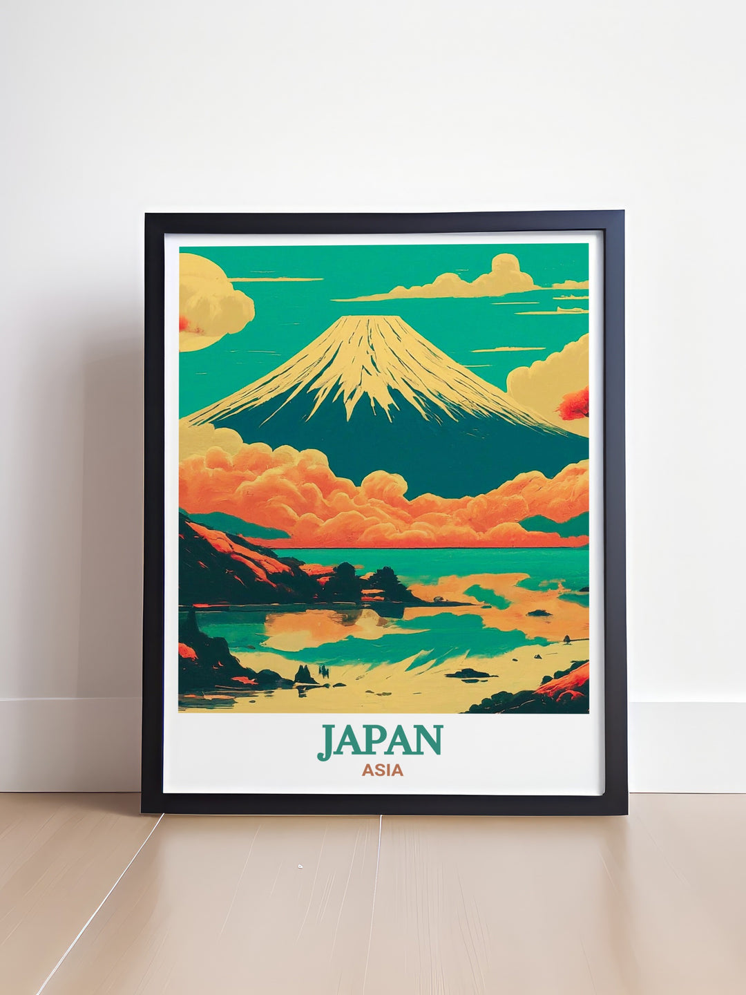 Showcasing the vibrant city of Osaka, this travel poster brings to life the modern energy of Japans urban landscapes. From towering buildings to busy markets, this art print captures the citys dynamic culture and architecture. A perfect addition to any home for lovers of travel and cityscapes.