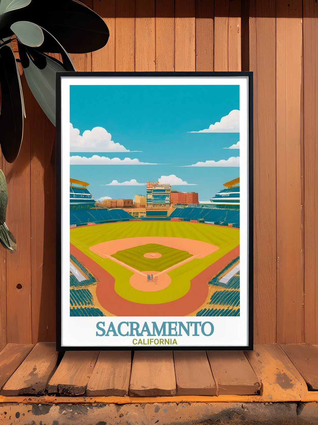 Sacramento Decor featuring a fine line print of the citys street map and Raley Field offering a stylish and elegant addition to your home decor an ideal piece for those who appreciate modern art