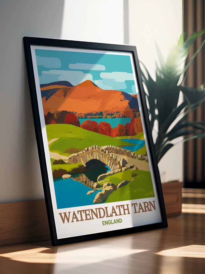 Ashness Bridge highlighted in a beautiful framed print of the Lake District including scenes of Borrowdale and Thirlmere for a timeless touch to your wall art