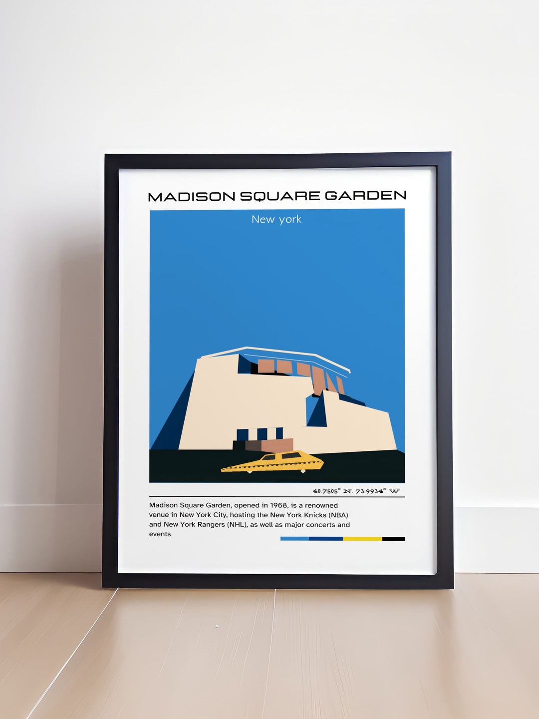 Vintage Knicks print featuring legendary players Charles Oakley and Patrick Ewing celebrating their impact at Madison Square Garden a must have for basketball fans