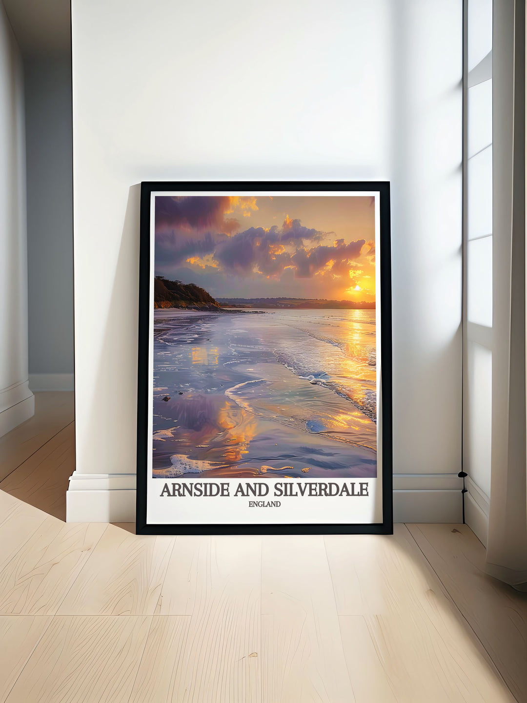 Morecambe Bay wall art featuring serene landscapes from Silverdale and Arnside perfect for adding a touch of coastal beauty to your home with stunning AONB artwork and prints