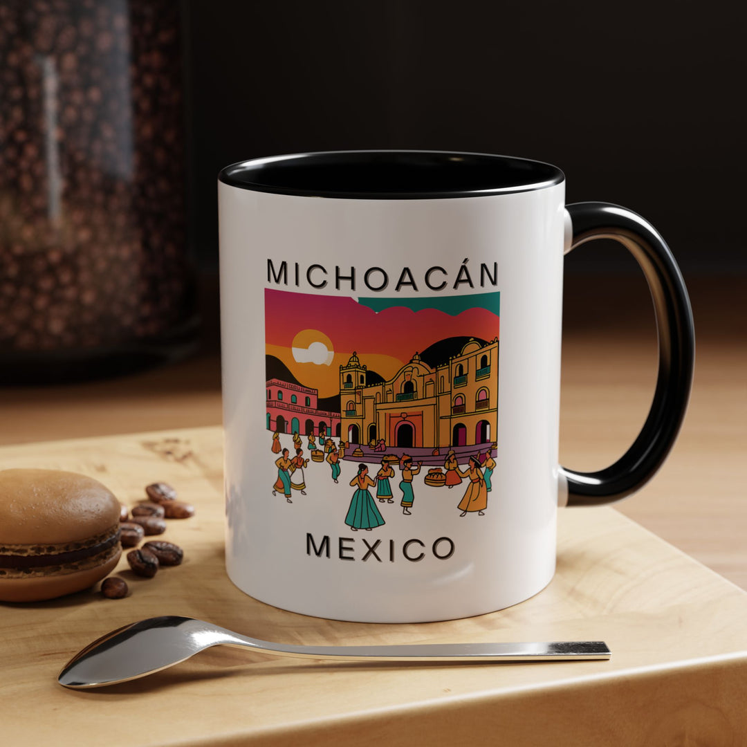 Sip your favorite drinks in style with this Michoacán Mexico mug. With detailed artwork capturing the essence of the region, it’s perfect for coffee or tea lovers. The mug is both dishwasher and microwave safe, making it an easy-to-care-for keepsake or gift.