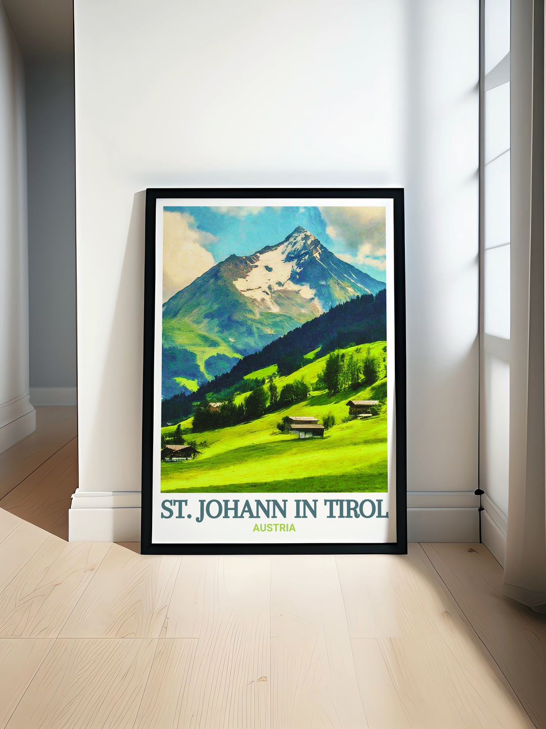 The vibrant colors of St. Johann in Tirol and Kitzbüheler Horn are captured in this Austria canvas art. With its stunning landscapes and timeless charm, this travel print brings the beauty of Austria to your home, making it ideal for gifts and wall décor.