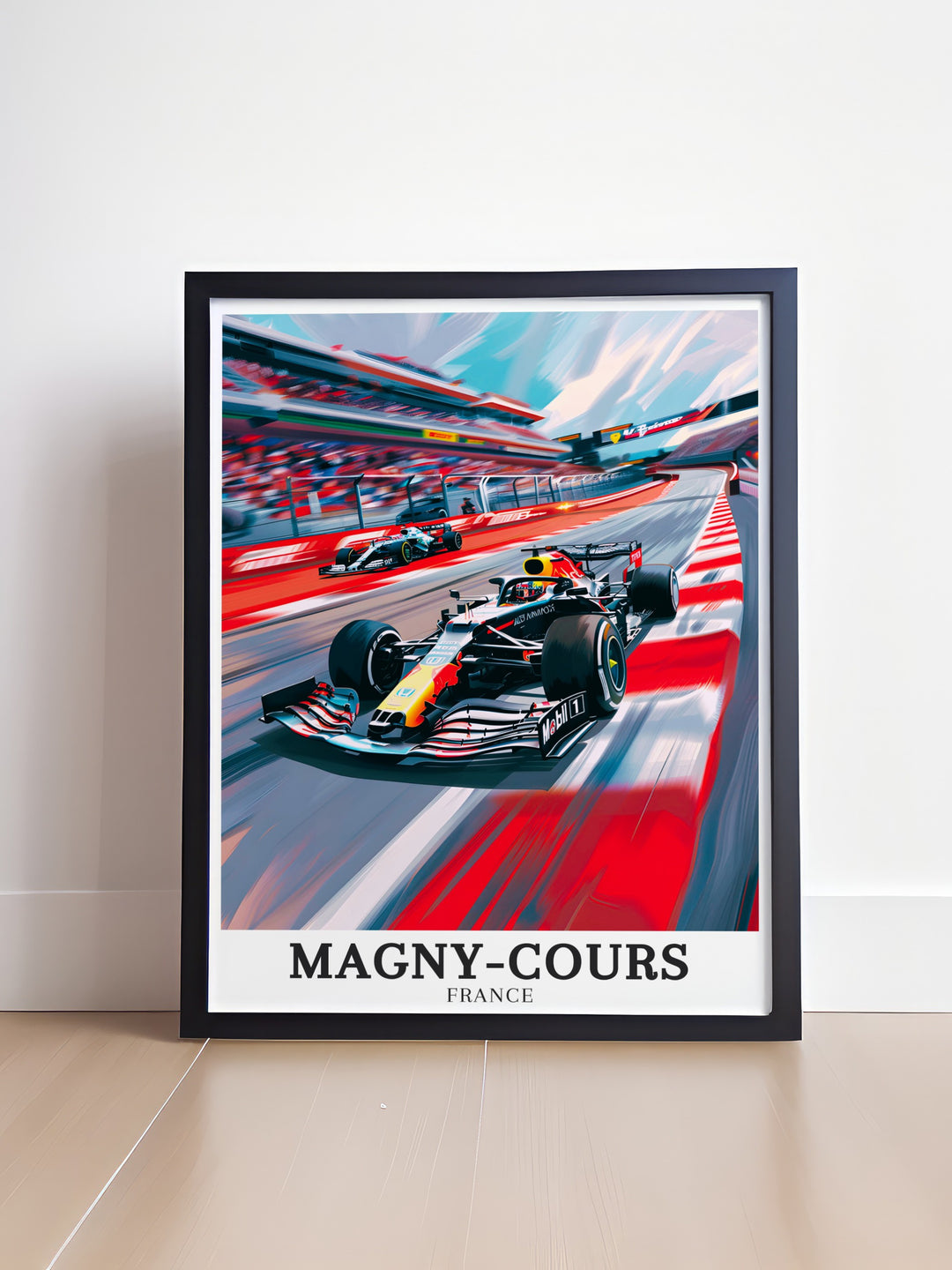 Featuring the Bugatti Circuit and Circuit de Nevers Magny Cours, this canvas art captures the energy and precision of French motorsport. Ideal for motorsport lovers, this artwork adds a dynamic touch to any room, celebrating the thrill of racing.