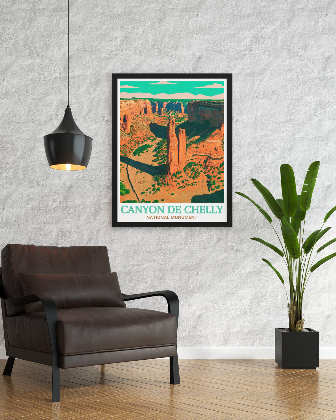 Capture the grandeur of Canyon de Chelly with this art print, highlighting the canyons dramatic rock formations and the iconic Spider Rock. Ideal for creating a focal point in any room, this print celebrates the beauty of the Southwest.