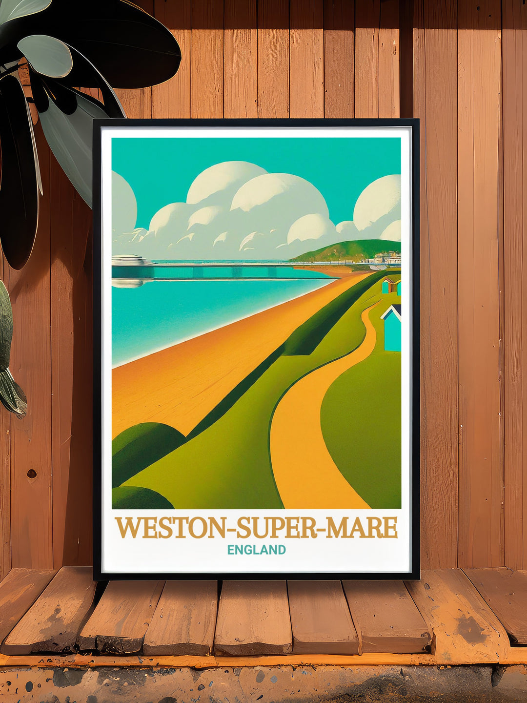 Weston Super Mare canvas art features the calming shores of this famous Somerset beach, with its wide open spaces and peaceful sea views. Whether youre a fan of the beach or looking for coastal themed décor, this artwork is a stunning addition to your home.