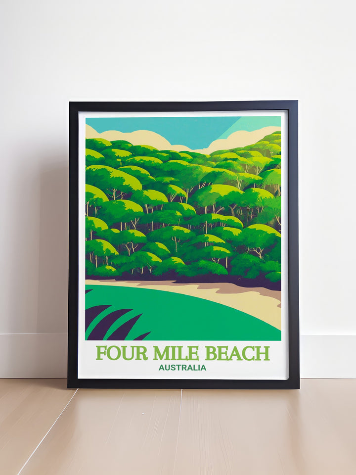 Beautiful Four Mile Beach art and Daintree Rainforest modern prints ideal for creating a relaxing atmosphere in any room