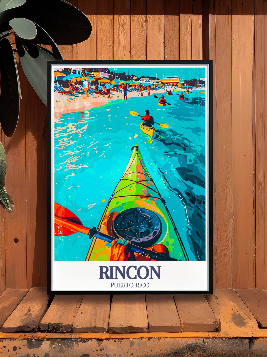 A stunning Costa Rica poster featuring the natural marvels of Rincon de la Vieja and Mosquito Bay. The print highlights the volcanic beauty of Rincon alongside the magical bioluminescence of the bay, making it a perfect addition to your home decor.