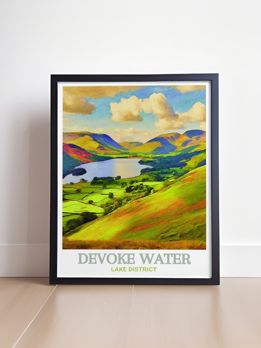 Highlighting Water Crags dramatic landscape, this canvas art celebrates the wild side of the Lake District. A stunning piece for anyone who loves nature, it brings the rugged beauty of Cumbria into your decor.