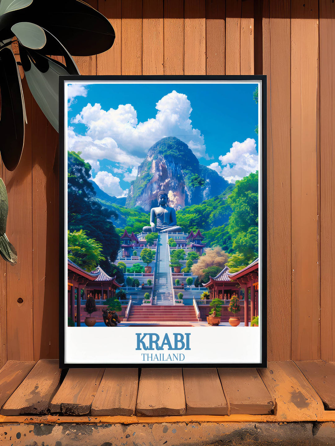 Bring the majestic Tiger Cave Temple and the vibrant streets of Bangkok Thailand into your home with our Thailand Travel Prints. Our collection adds a unique touch of South East Asia art to your decor.