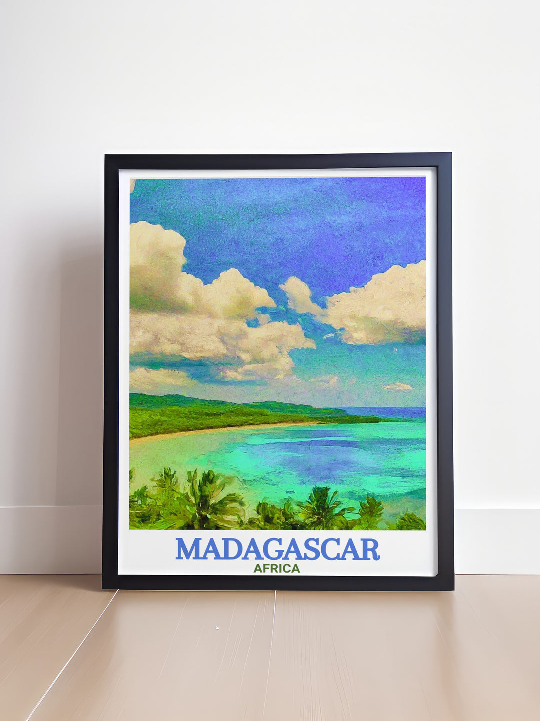 Nosy Be vintage print showcasing the timeless beauty of Madagascar perfect for Africa wall art and home decor a unique piece that blends vintage and modern aesthetics ideal for any art lover and travel enthusiast