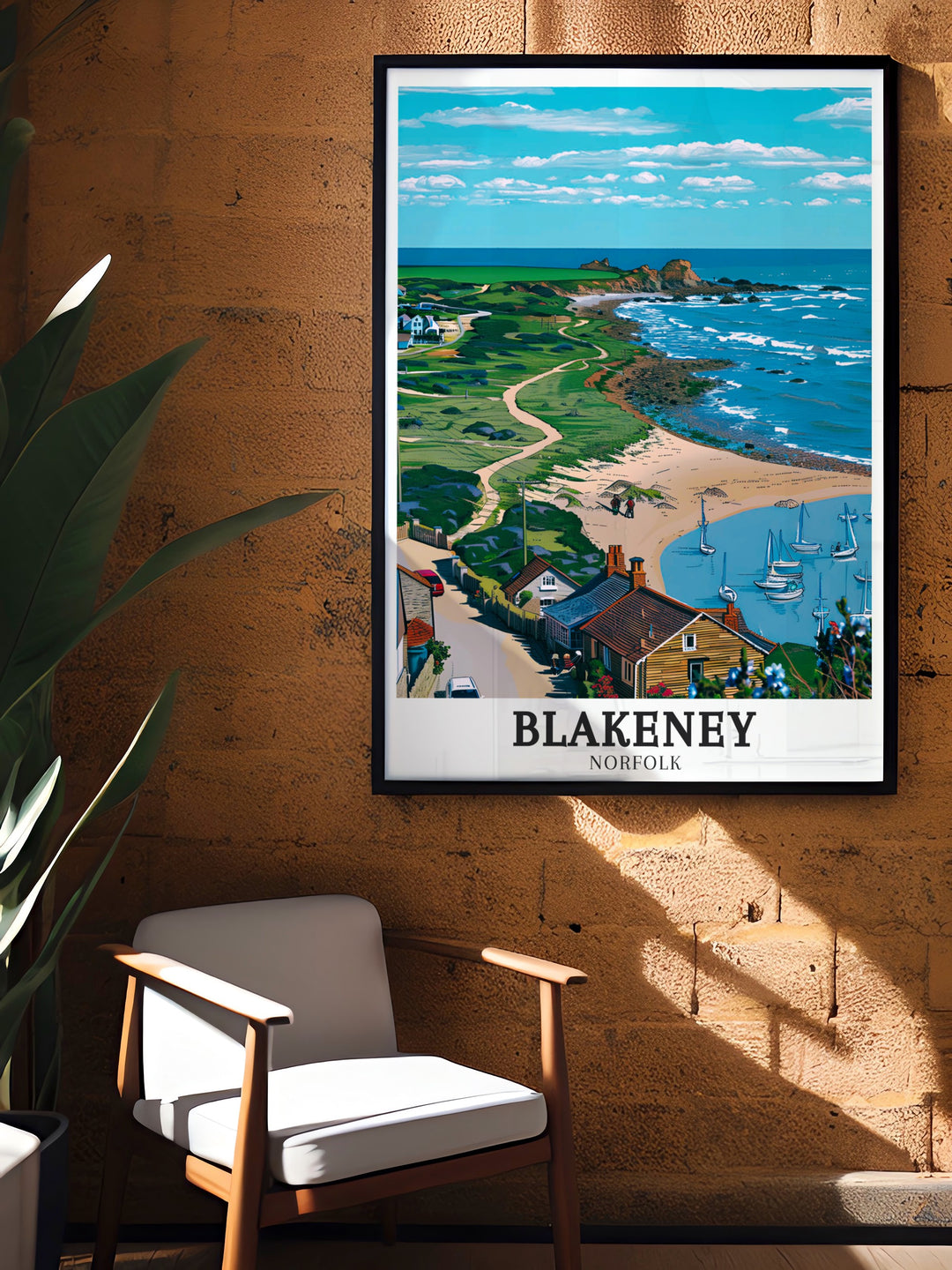 Blakeney Canvas Art celebrates the scenic charm of Blakeney Harbour and Blakeney Point, offering a perfect combination of historic village charm and coastal beauty for anyone looking to enhance their home decor.