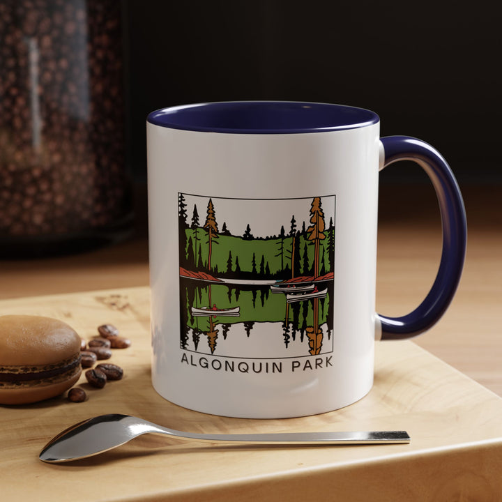 A premium Algonquin Park Ontario mug that brings the beauty of nature to your daily routine. Perfect for coffee lovers, it displays intricate designs of Algonquin Park’s iconic scenery. Dishwasher and microwave safe, this mug is a meaningful gift for those who love Ontario's natural beauty.