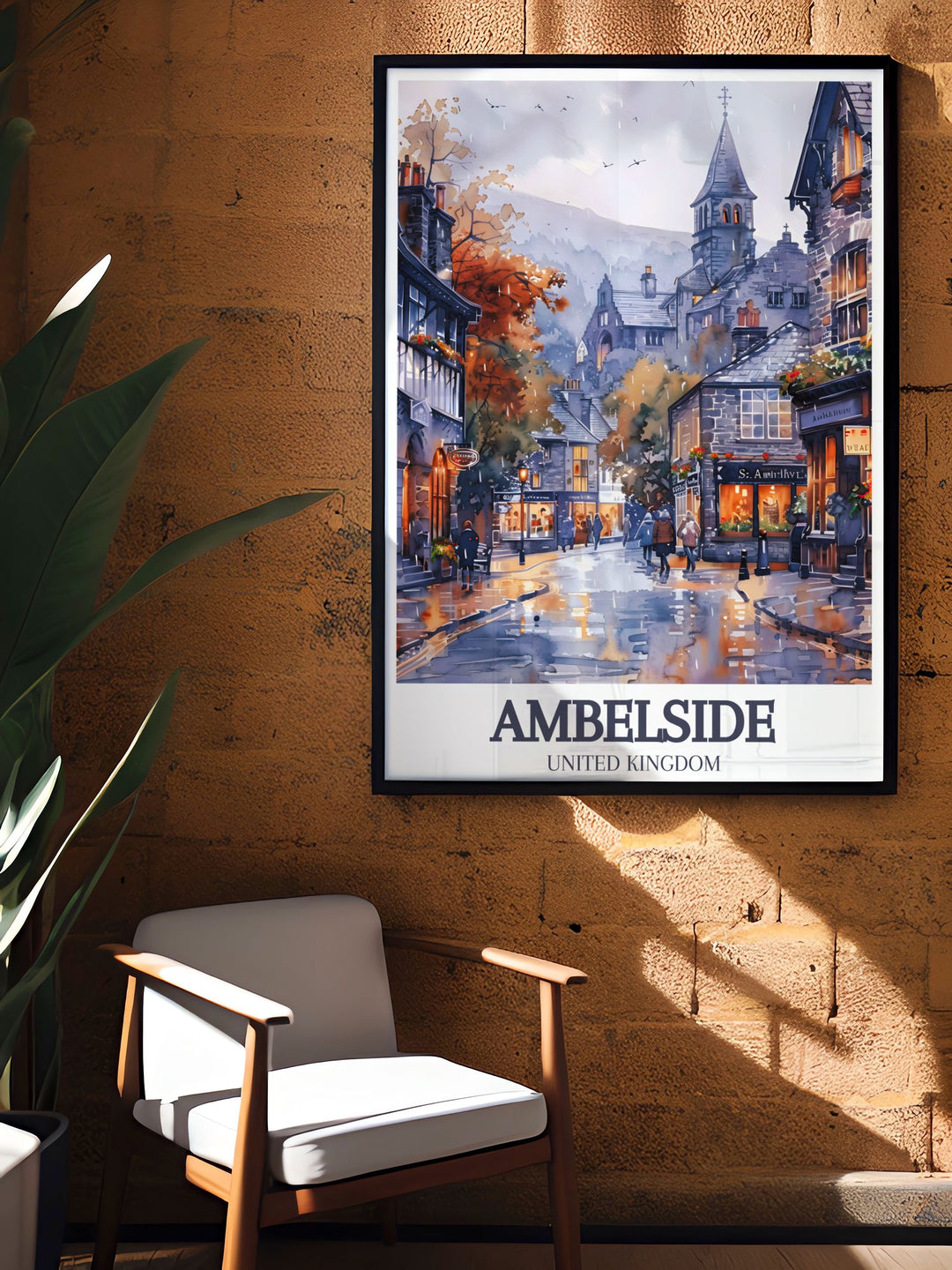 High quality print of the Armitt Museum in Ambleside, England, capturing the cultural treasures and intellectual charm of this iconic area.