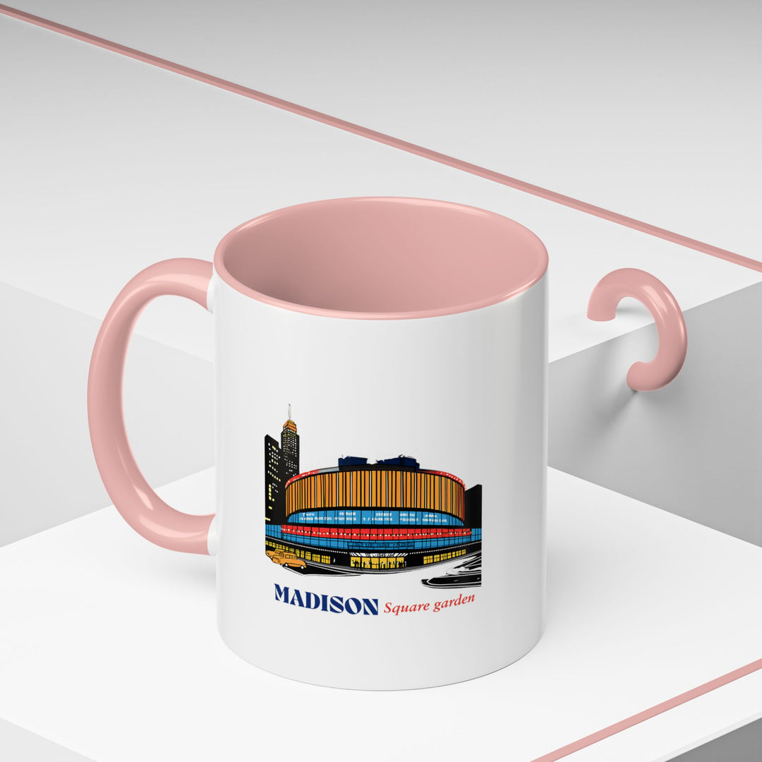 This Madison Square Garden mug brings New York’s legendary venue to life. Made from durable ceramic, it is microwave-safe, dishwasher-friendly, and a stylish addition to your collection or gift list.