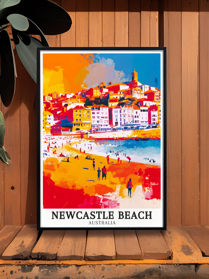 Bondi Beach Canvas Art captures the rugged beauty of this Australian coastal gem. The artwork showcases the powerful surf and expansive shoreline, offering a striking addition to your home decor. Perfect for beach lovers, this piece brings the spirit of Bondi Beach into your living space.