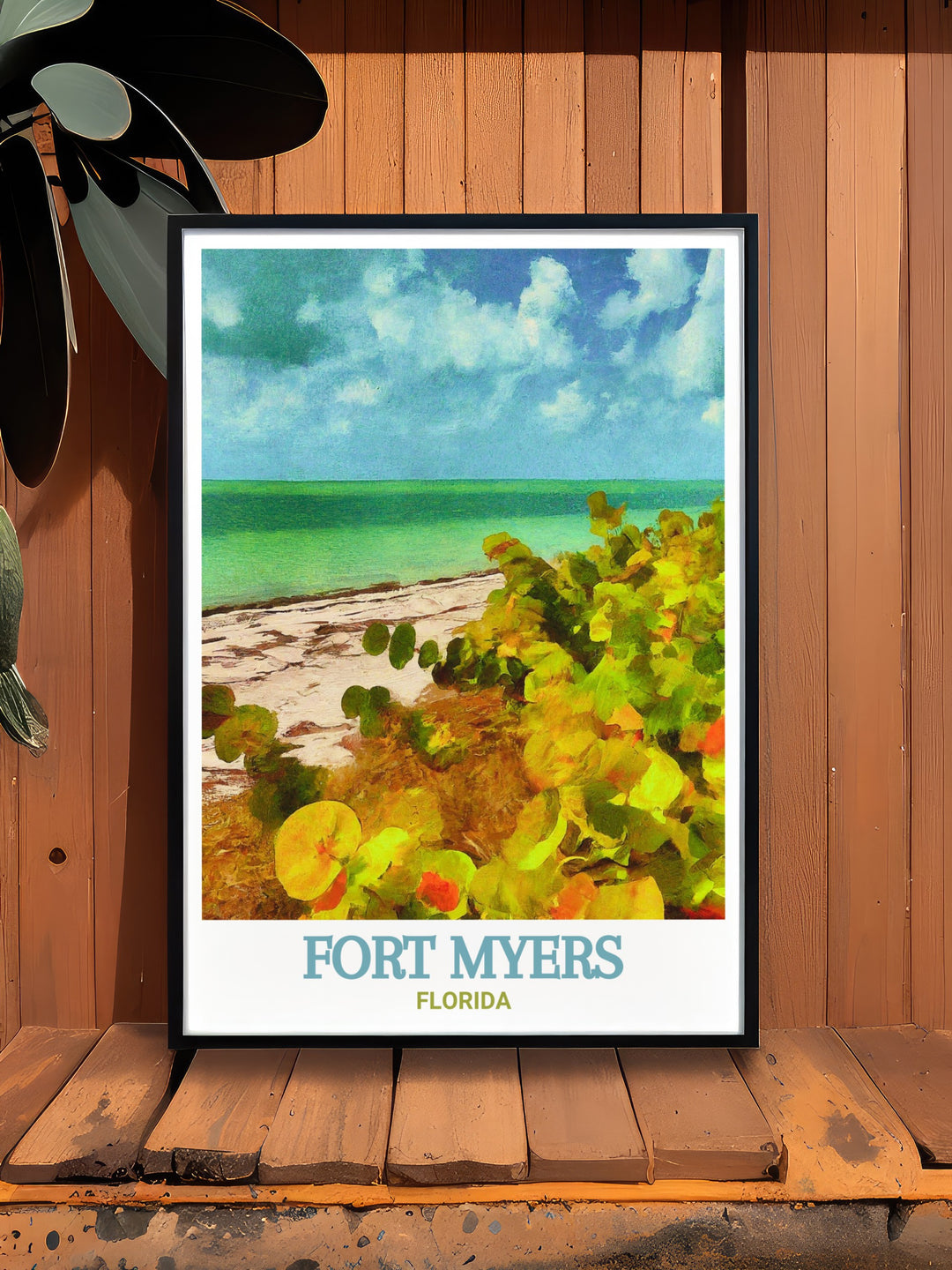 . Lovers Key State Park wall art depicting the tranquil environment and crystal clear waters. This beautiful Florida print captures the peaceful atmosphere of the park, making it a great addition to any room.