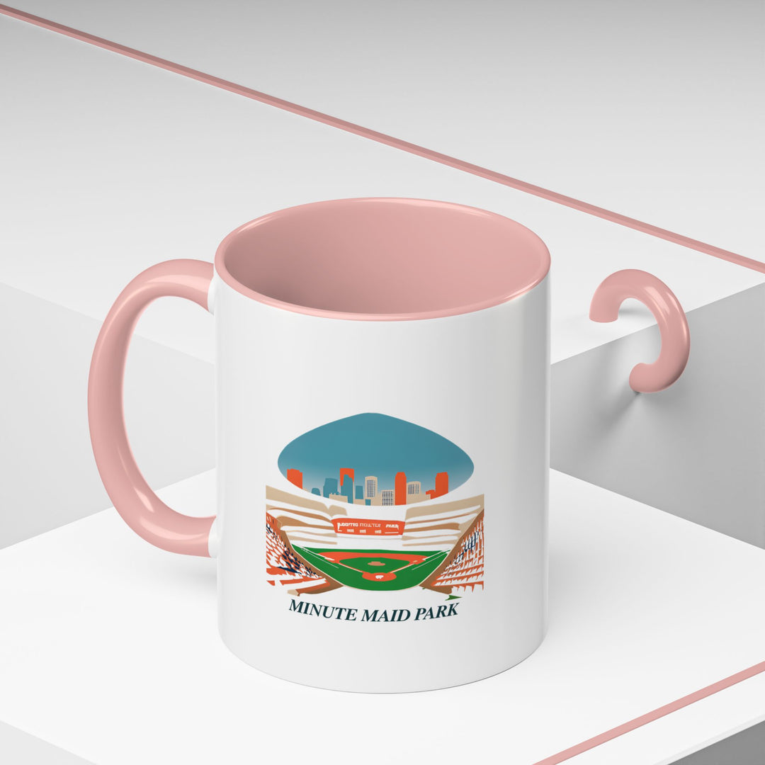 Enjoy the excitement of Minute Maid Park every day with this ceramic mug featuring vibrant designs inspired by the Astros’ home stadium. Dishwasher-safe and practical, it is perfect for coffee or tea lovers and makes a meaningful gift.