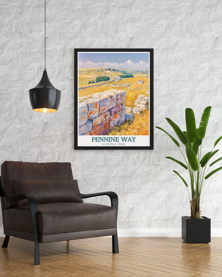 Bucket List Prints featuring the Pennines perfect for travelers and hikers who dream of exploring the scenic trails and natural wonders of the Pennine Way and North Pennines