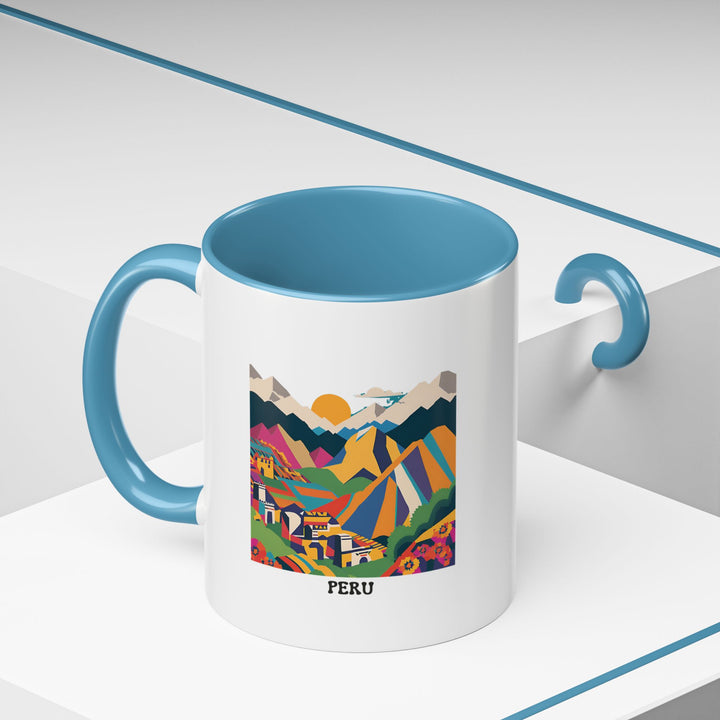 The Peru Mug brings the charm of Machu Picchu and Peru’s landscapes to life. Ideal for coffee or tea lovers, this mug is durable, dishwasher-safe, and microwave-safe, making it a perfect blend of functionality and artistic expression.