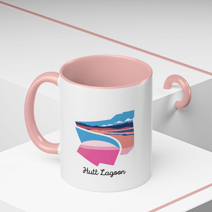 A tribute to Hutt Lagoon’s beauty, this ceramic mug captures the iconic pink hues of the Western Australian lake. Durable and dishwasher-safe, it is a meaningful keepsake or a practical gift for loved ones.