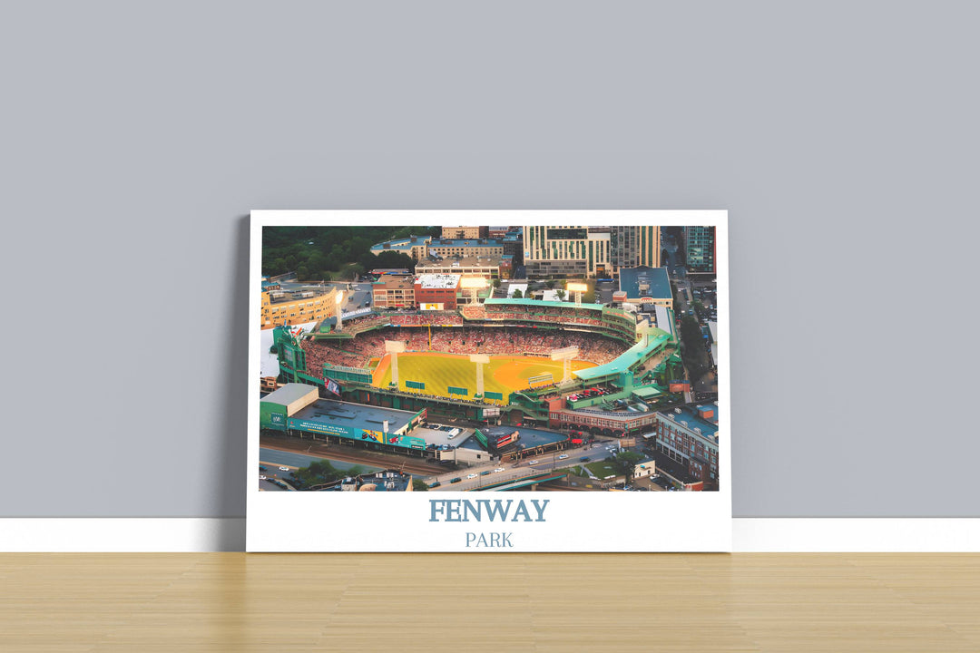 Champion Walls Celebrate Boston's Fenway Park in Print as the Ultimate Housewarming Marvel
