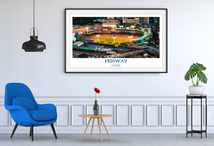 Champion Walls Celebrate Boston's Fenway Park in Print as the Ultimate Housewarming Marvel