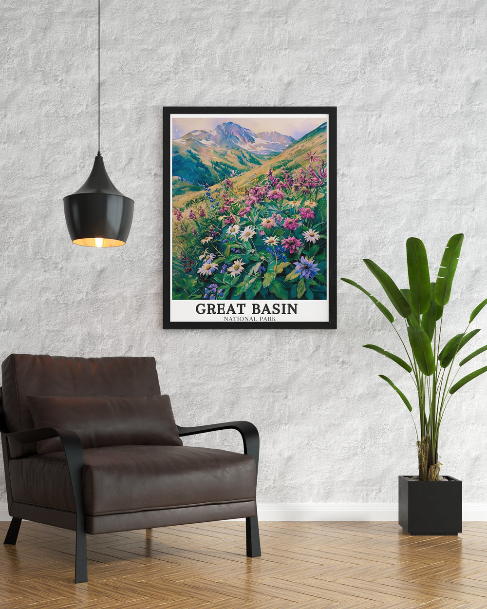 Elegant National Park Print featuring Wheeler Peak and Upper Lehman Creek from Great Basin National Park a stunning addition to home decor