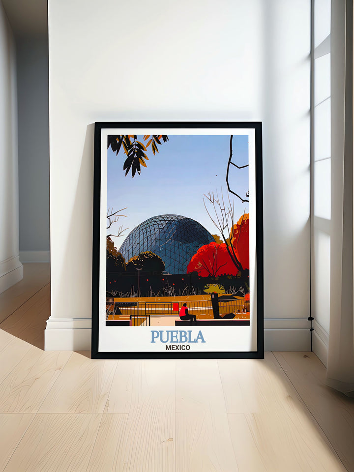 Puebla Print featuring vibrant Mexican city scenes and historic architecture Parque Ecologico Revolucion Mexicana modern prints capturing serene landscapes perfect for adding cultural and natural elements to your home decor ideal for personalized gifts and elegant wall art