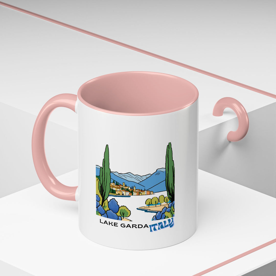 This Lake Garda mug brings the beauty of Italy to your daily routine. The detailed artwork of the lake’s stunning landscapes is perfect for enjoying your favorite beverages while commemorating one of Italy’s most beautiful destinations.