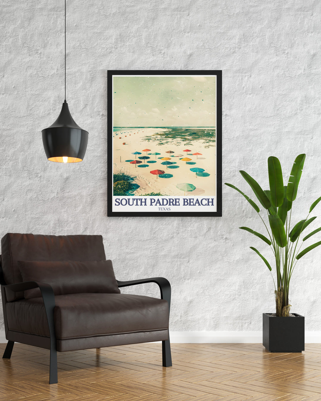 Experience the tranquil beauty of South Padre Beach and Isla Blanca with this stunning canvas print. Featuring vibrant colors and detailed illustrations, this wall art is an excellent addition to any coastal themed room or a thoughtful gift for those who love the beach.