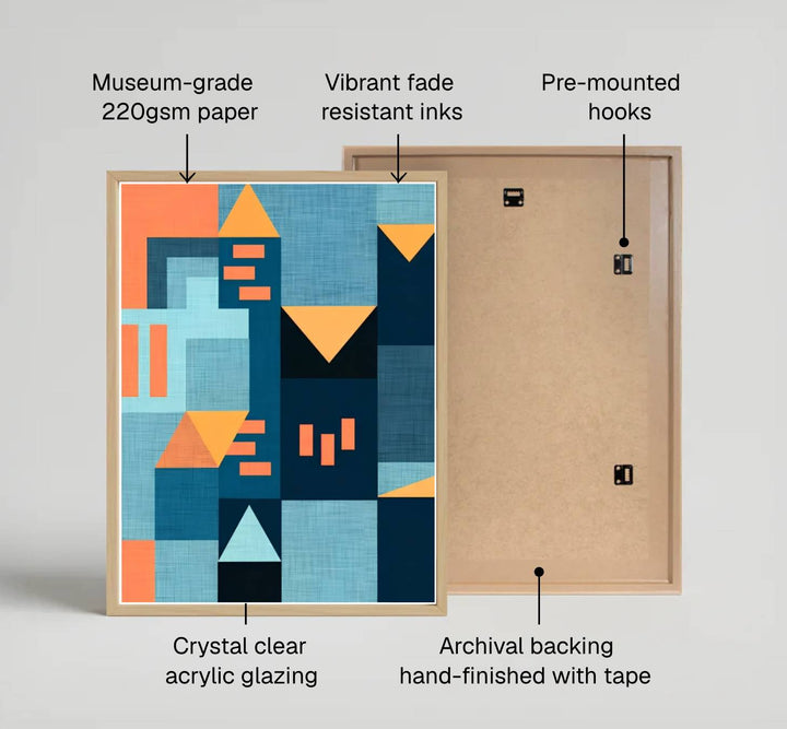 Showcasing a unique dialogue between architectural planning and abstract color theory, this captivating Paul Klee Golden Twilight Architecture Poster transforms ordinary walls into a refined, gallery-inspired showcase. Offered by MapYourDreams, this artwork is available in flexible options including unframed paper, custom wooden frames, and gallery canvas wraps.